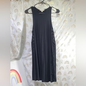 American Eagle Outfitters Black Maxi Dress